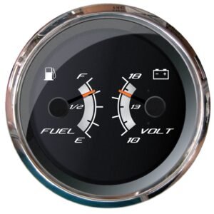 Faria Platinum 4 Multi-Function - Fuel Level & Voltmeter