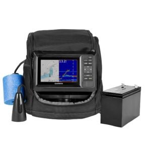 Garmin ECHOMAP UHD2 Keyed 5 cv Ice Fishing Bundle w/ECHOMAP UHD2 53cv & Dual Beam-IF Transducer