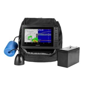Garmin ECHOMAP UHD2 7 sv Ice Fishing Bundle w/ECHOMAP UHD2 73sv & GT10HN-IF Transducer