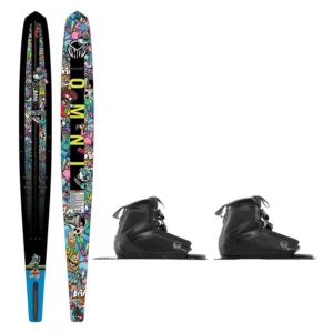 HO Kid's Future Omni Wacky Toons Ski w/ Double Stance Bindings