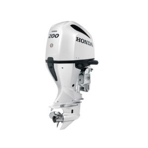 Honda 200HP BF200DXRA White Outboard Motor - 25" Shaft