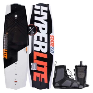 Hyperlite State 2.0 Wakeboard w/ Remix Bindings-BLEM