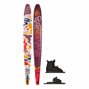 Radar Girl's T.R.A. Slalom Ski w/ Prime Binding and Adjustable Rear Toe Plate