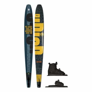 Radar Union Slalom Ski w/ Prime Binding and Adjustable Rear Toe Plate