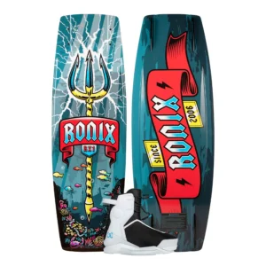 Ronix Boy's RX1 Wakeboard w/ Kid's Vision Pro Bindings