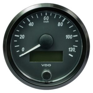 VDO SingleViu 80mm (3-1/8) Speedometer - 140MPH