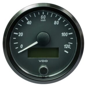 VDO SingleViu 80mm (3-1/8) Speedometer - 160 MPH