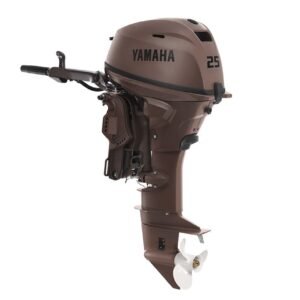 Yamaha 25HP F25SWHC3 Matte Brown Outboard - 15" Shaft