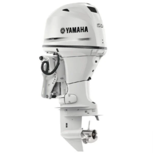 Yamaha 50HP F50LC2 White Outboard Motor - 20" Shaft
