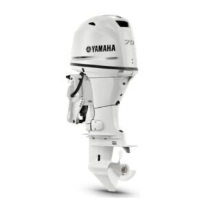 Yamaha 70HP F70LB2 White Outboard Motor - 20" Shaft