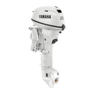 Yamaha 25HP T25XWTC2 White High Thrust Outboard - 25" Shaft, Remote